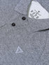 Men Melange Slim Fit Polo T-shirt with DOUBLE COOL