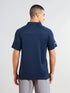Men Melange Slim Fit Polo T-shirt with DOUBLE COOL