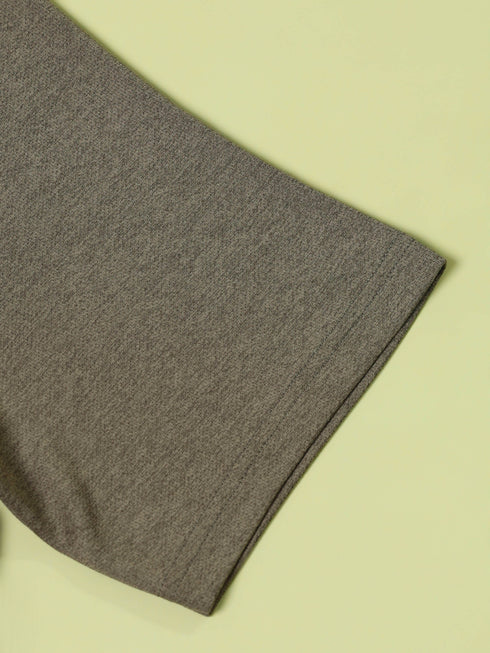 Men Melange Slim Fit Polo T-shirt with DOUBLE COOL