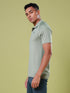 Men Melange Slim Fit Polo T-shirt with DOUBLE COOL