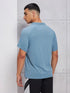 Men Melange Slim Fit Polo T-shirt with DOUBLE COOL
