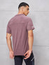 Men Melange Slim Fit Polo T-shirt with DOUBLE COOL