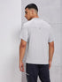 Men Melange Slim Fit Polo T-shirt with DOUBLE COOL