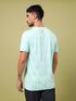Men Jacquard Slim Fit Crew Neck T-shirt with DOUBLE COOL