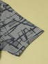 Men Jacquard Slim Fit Crew Neck T-shirt with DOUBLE COOL