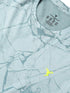 Men Jacquard Slim Fit Crew Neck T-shirt with DOUBLE COOL