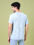 Men Jacquard Slim Fit Crew Neck T-shirt with DOUBLE COOL