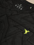 Men Jacquard Slim Fit Crew Neck T-shirt with DOUBLE COOL