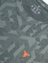 Men Jacquard Slim Fit Crew Neck T-shirt with DOUBLE COOL