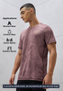Men Jacquard Slim Fit Crew Neck T-shirt with DOUBLE COOL