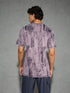 Men Jacquard Slim Fit Crew Neck T-shirt with DOUBLE COOL
