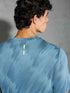 Men Jacquard Slim Fit Crew Neck T-shirt with DOUBLE COOL
