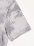 Men Jacquard Slim Fit Crew Neck T-shirt with DOUBLE COOL