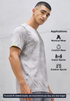 Men Jacquard Slim Fit Crew Neck T-shirt with DOUBLE COOL