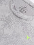Men Jacquard Slim Fit Crew Neck T-shirt with DOUBLE COOL