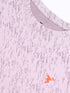 Men Jacquard Slim Fit Crew Neck T-shirt with DOUBLE COOL
