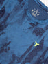 Men Jacquard Slim Fit Crew Neck T-shirt with DOUBLE COOL