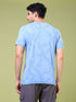 Men Jacquard Slim Fit Crew Neck T-shirt with DOUBLE COOL