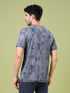 Men Jacquard Slim Fit Crew Neck T-shirt with DOUBLE COOL