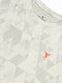 Men Jacquard Slim Fit Crew Neck T-shirt with DOUBLE COOL
