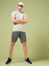 Men Jacquard Slim Fit Crew Neck T-shirt with DOUBLE COOL