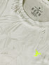 Men Jacquard Slim Fit Crew Neck T-shirt with DOUBLE COOL