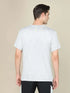 Men Jacquard Slim Fit Crew Neck T-shirt with DOUBLE COOL