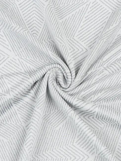 Men Jacquard Slim Fit Crew Neck T-shirt with DOUBLE COOL