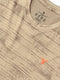 Men Jacquard Slim Fit Crew Neck T-shirt with DOUBLE COOL