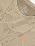 Men Jacquard Slim Fit Crew Neck T-shirt with DOUBLE COOL