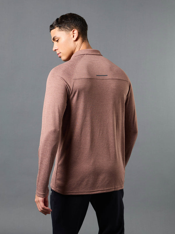 Men Solid Slim Fit Polo T-shirt with DOUBLE COOL