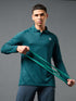 Men Solid Slim Fit Polo T-shirt with DOUBLE COOL