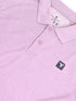 Men Solid Slim Fit Polo T-shirt with DOUBLE COOL
