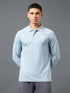 Men Solid Slim Fit Polo T-shirt with DOUBLE COOL