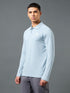 Men Solid Slim Fit Polo T-shirt with DOUBLE COOL