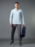 Men Solid Slim Fit Polo T-shirt with DOUBLE COOL