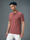 Men Solid Slim Fit Polo T-shirt with MATPIQ