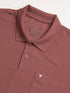 Men Solid Slim Fit Polo T-shirt with MATPIQ