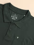 Men Solid Slim Fit Polo T-shirt with MATPIQ