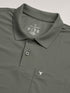 Men Solid Slim Fit Polo T-shirt with MATPIQ