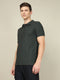 Men Solid Slim Fit Polo T-shirt with MATPIQ (Pack of 2)