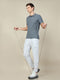 Men Solid Slim Fit Polo T-shirt with MATPIQ (Pack of 2)