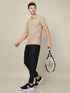 Men Solid Slim Fit Polo T-shirt with MATPIQ (Pack of 2)