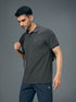 Men Solid Slim Fit Polo T-shirt with MATPIQ