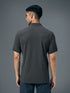 Men Solid Slim Fit Polo T-shirt with MATPIQ