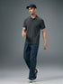 Men Solid Slim Fit Polo T-shirt with MATPIQ
