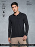 Men Solid Slim Fit Polo T-shirt with MATPIQ