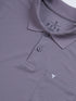 Men Solid Slim Fit Polo T-shirt with MATPIQ