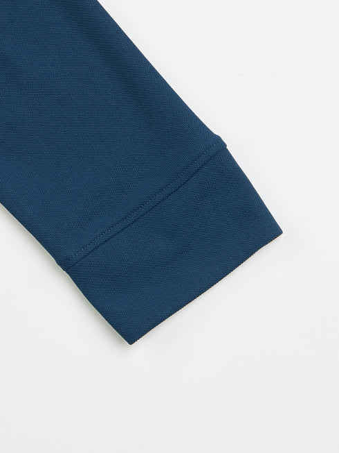 Men Solid Slim Fit Polo T-shirt with MATPIQ
