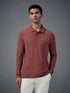 Men Solid Slim Fit Polo T-shirt with MATPIQ